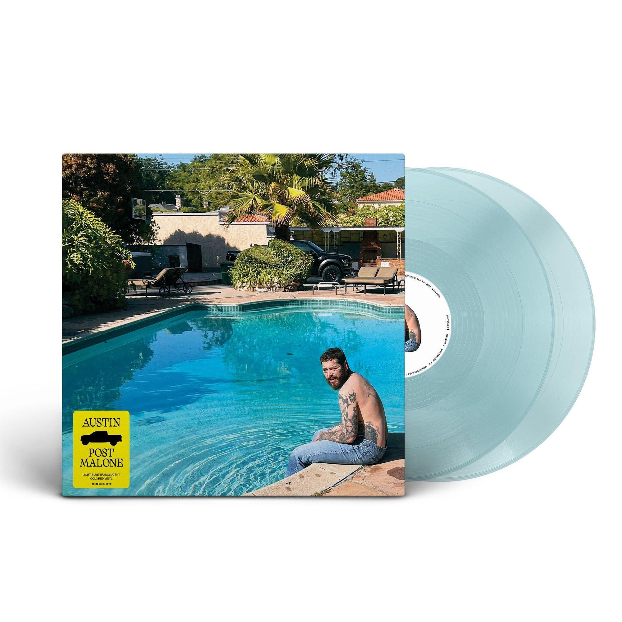Austin (JB Hi-Fi AU Exclusive Light Blue Vinyl) - post malone