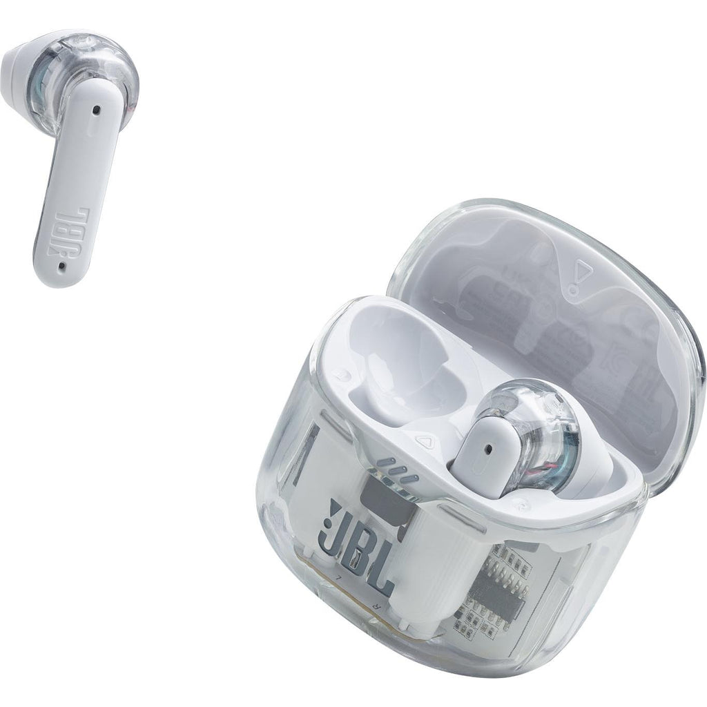 JBL Tune Flex TWS Noise Cancelling InEar Headphones (Ghost White) JB