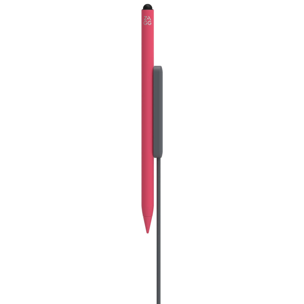 Zagg Pro Stylus 2 Pencil with Wireless Charging Adapter (Pink) JB HiFi