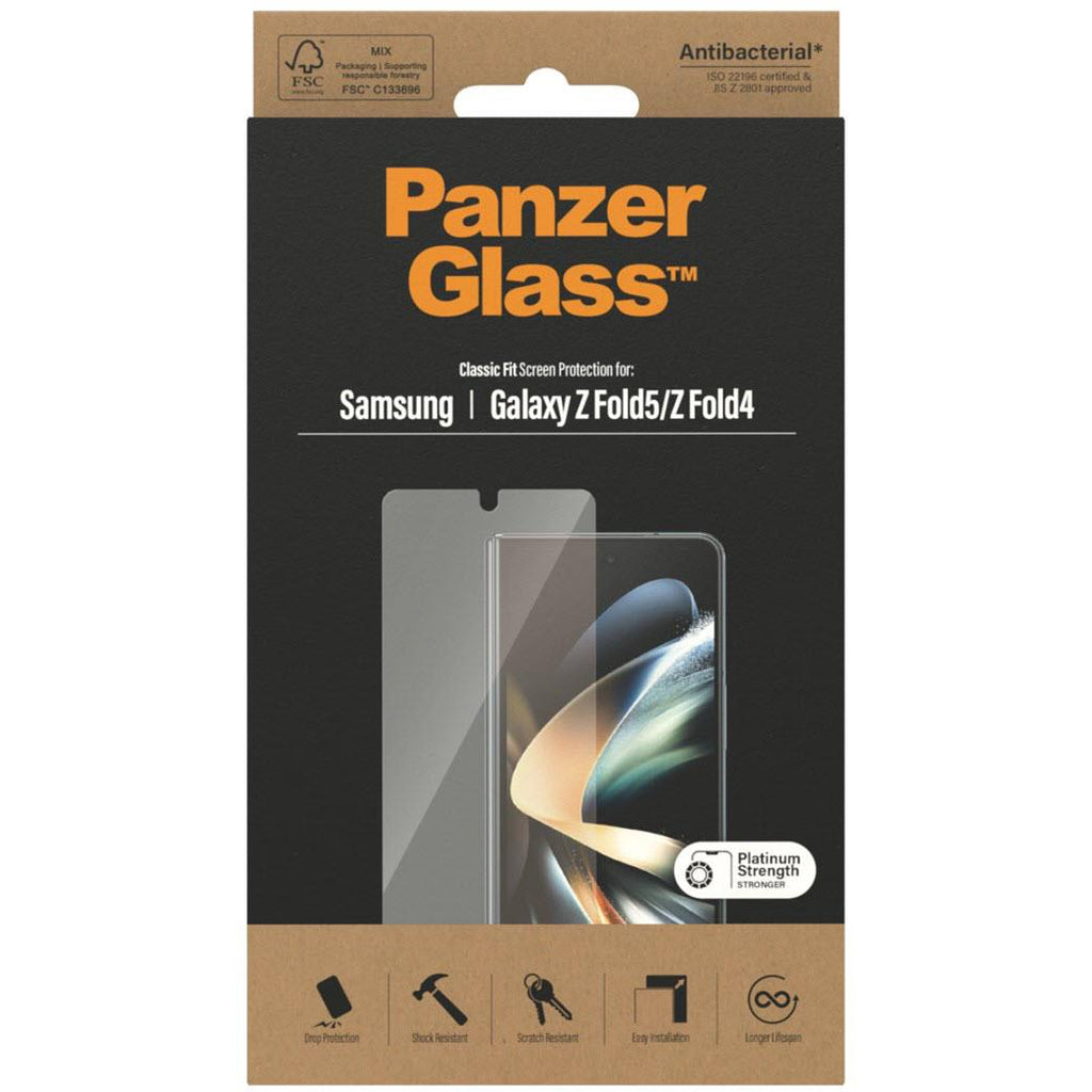 PanzerGlass Front Glass Screen Protector for Galaxy Z Fold5/4 [Ultra