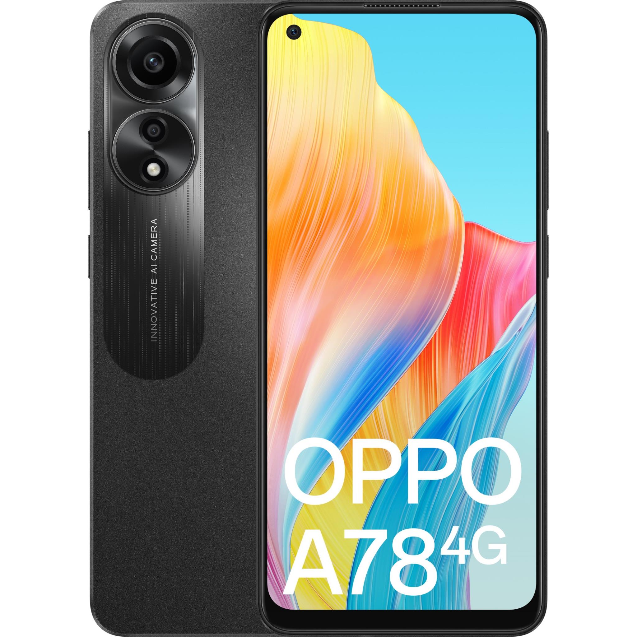(New&Unlocked) OPPO A17 BLACK 4+64GB GLOBAL Ver. Dual SIM Android Cell Phone