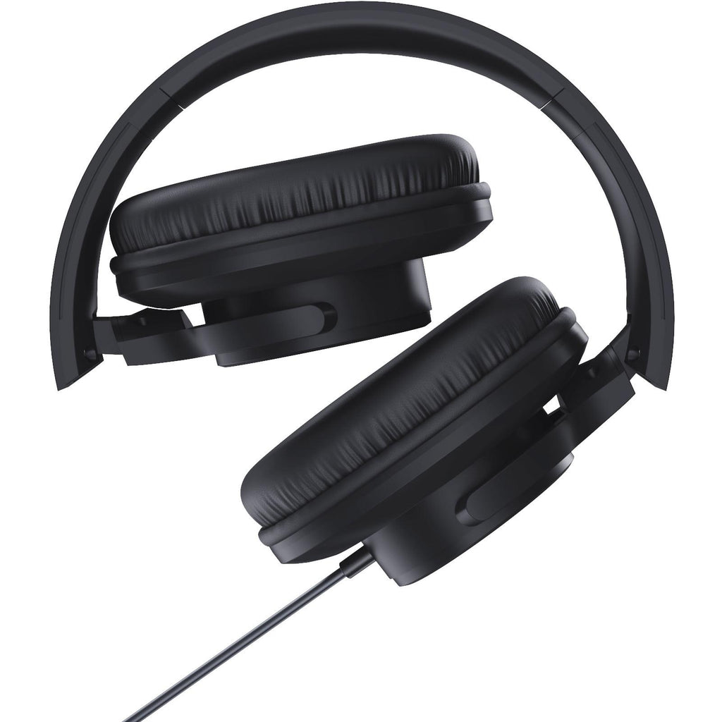 XCD XCD23008 Wired Foldable OverEar Headphones (Black) JB HiFi