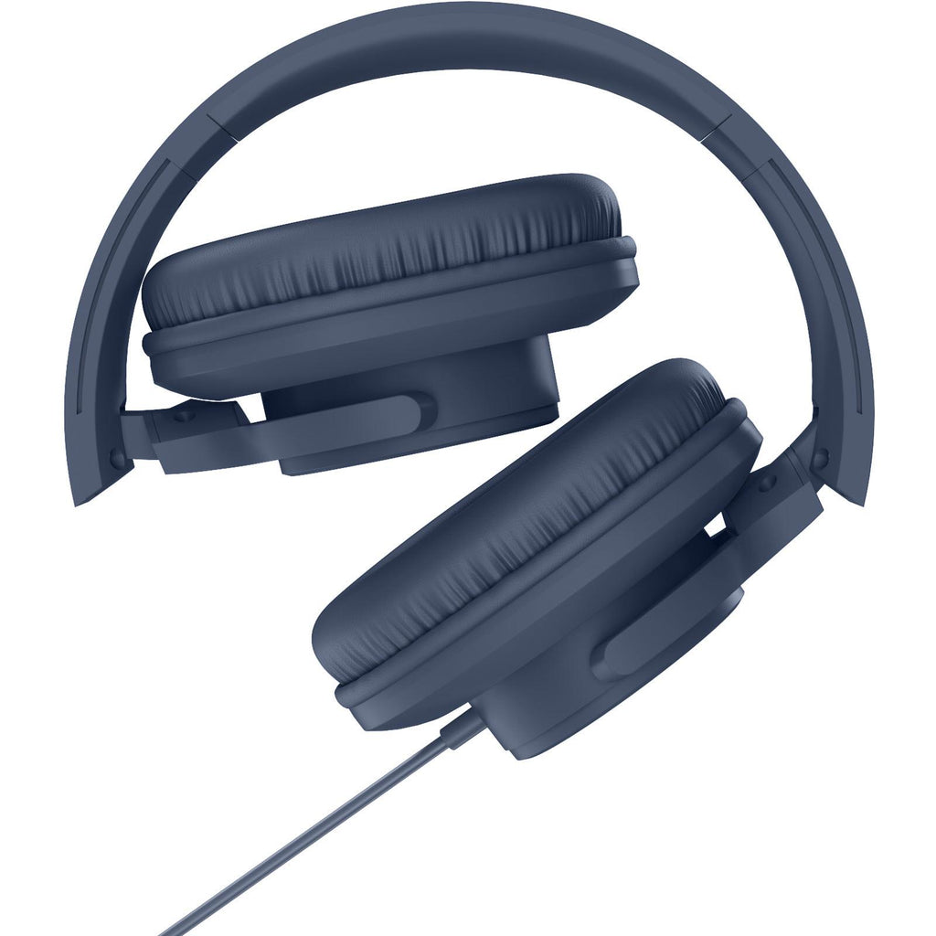 XCD XCD23008 Wired Foldable OverEar Headphones (Blue) JB HiFi
