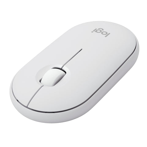 Logitech M350S Pebble 2 Wireless Mouse (White)
