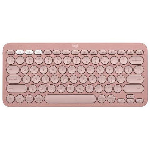 Logitech K380S Pebble Keys 2 Wireless Keyboard (Rose)