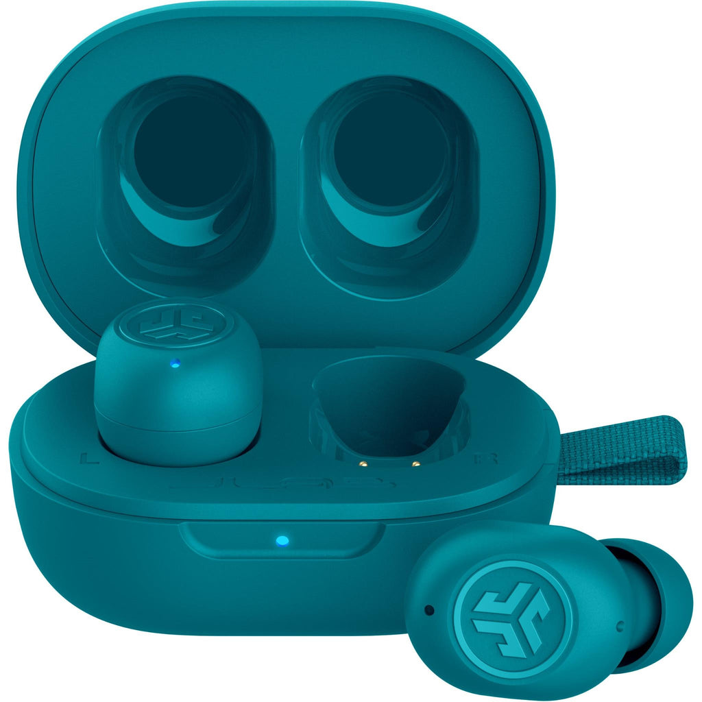JLab JBuds Mini True Wireless InEar Headphones (Aqua) JB HiFi
