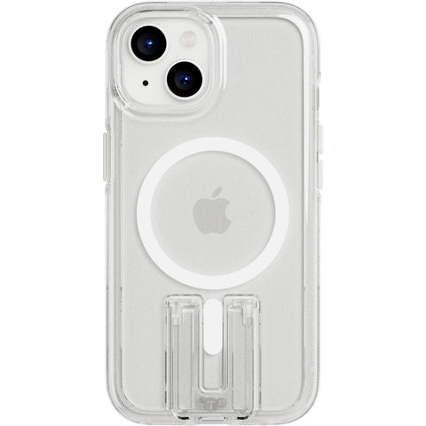 Tech21 EvoCrystal Kick MagSafe Case for iPhone 15 (White)