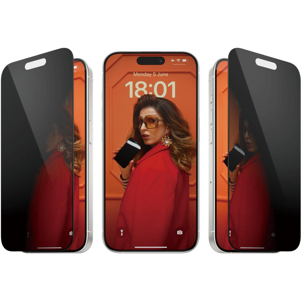 PanzerGlass Privacy Screen Protector for iPhone 15 Pro JB HiFi