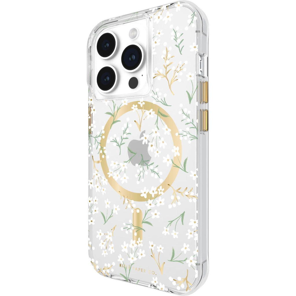CaseMate Rifle Paper MagSafe Case for iPhone 15 Pro (Petite Fleur