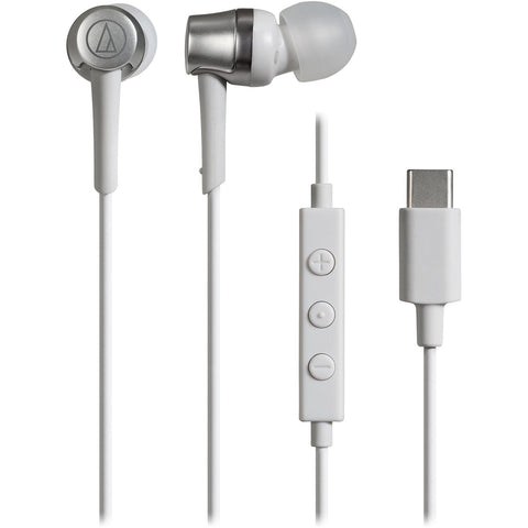 Audio-Technica USB-C In-ear Headphones (White)