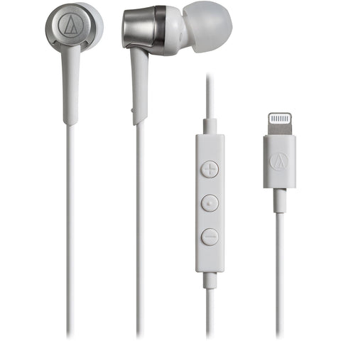 Audio-Technica Lightning In-ear Headphones (White)