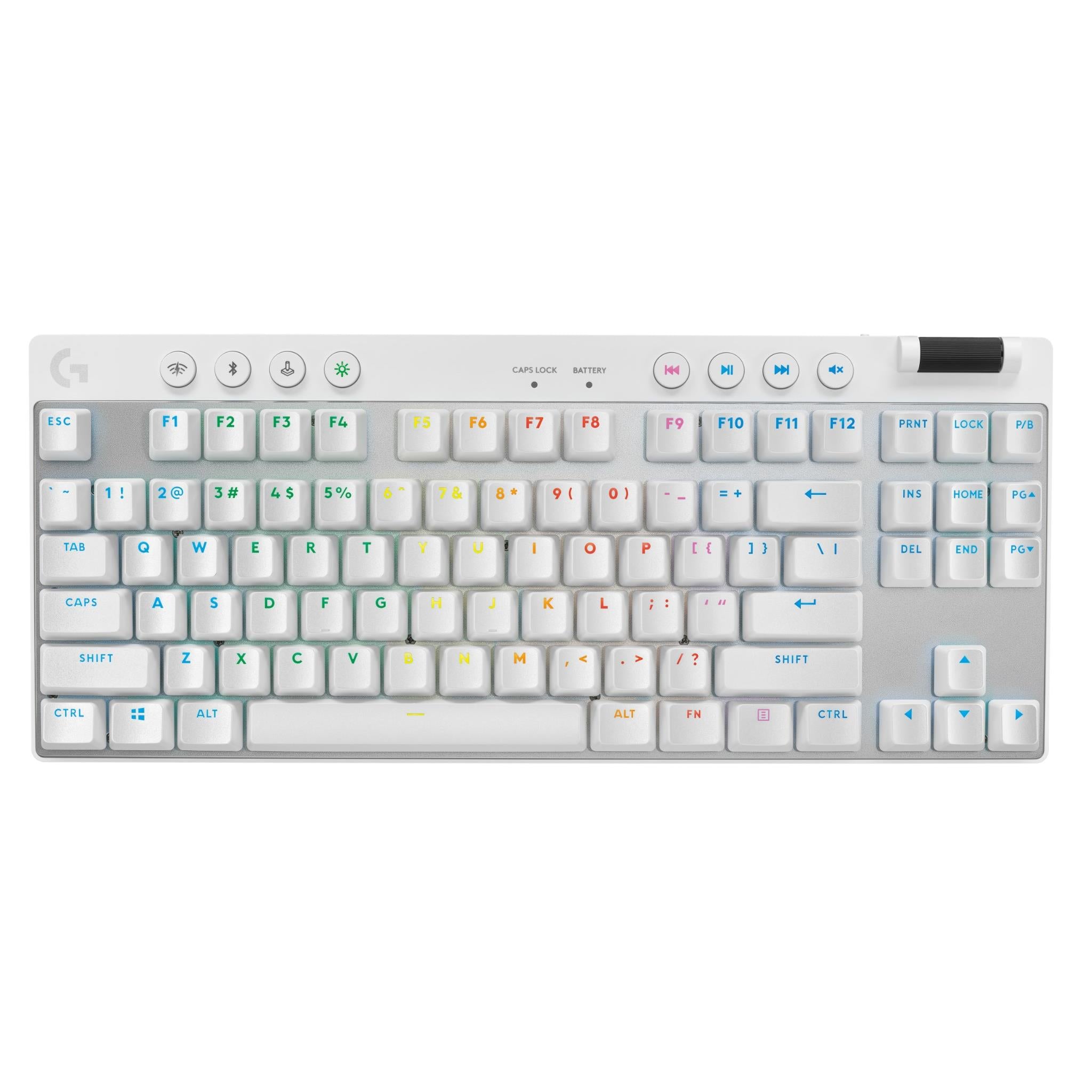 Logitech G PRO X TKL LIGHTSPEED Gaming Keyboard (White) JB Hi-Fi