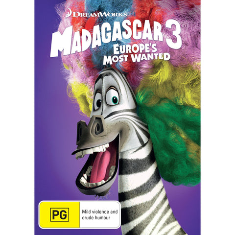 Madagascar 3: Europe's Most Wanted