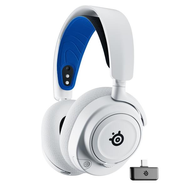 SteelSeries Arctis Nova 7P Wireless Gaming Headset (White JB HiFi