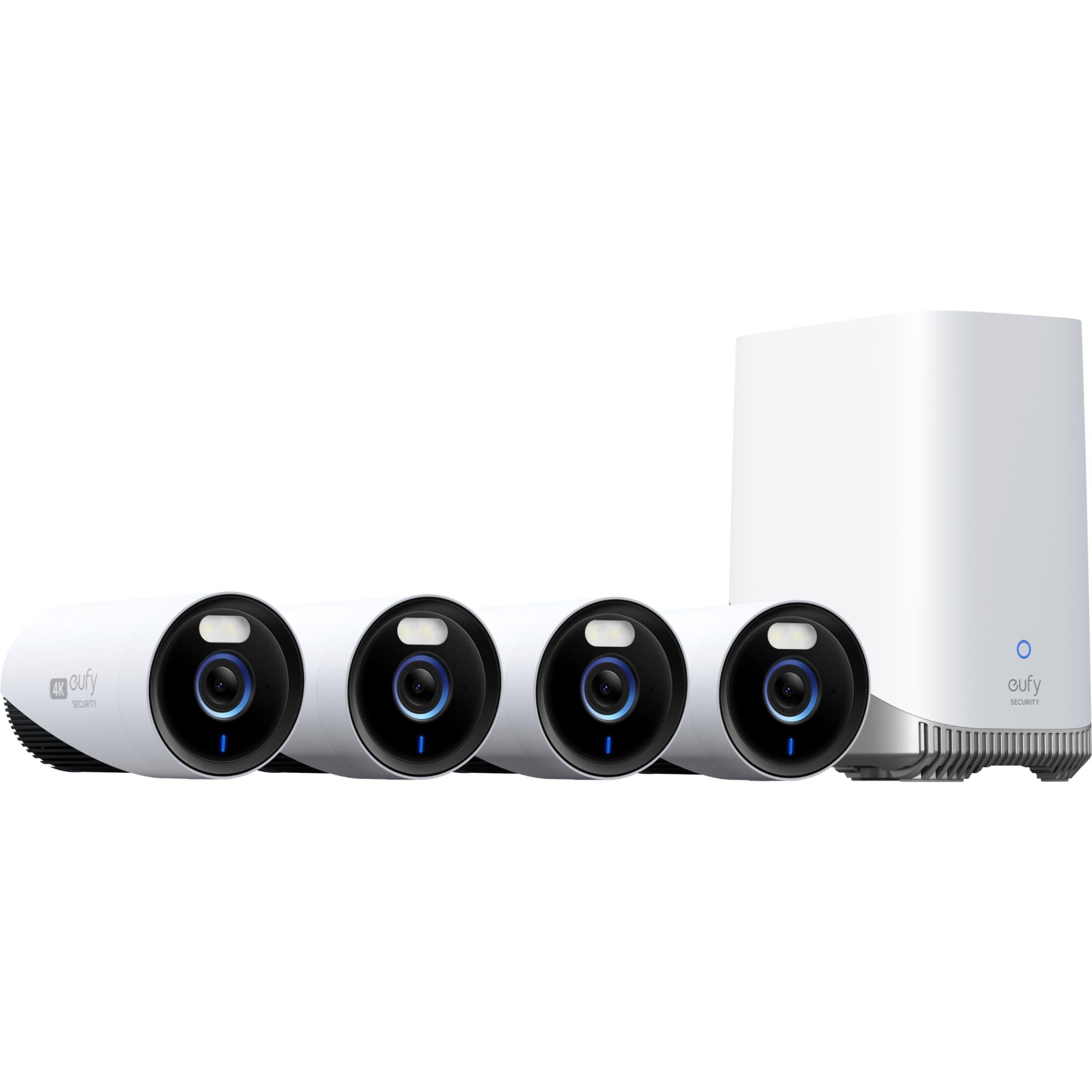 eufy Security eufyCam 3 4K Wireless Home Security System (4-Pack