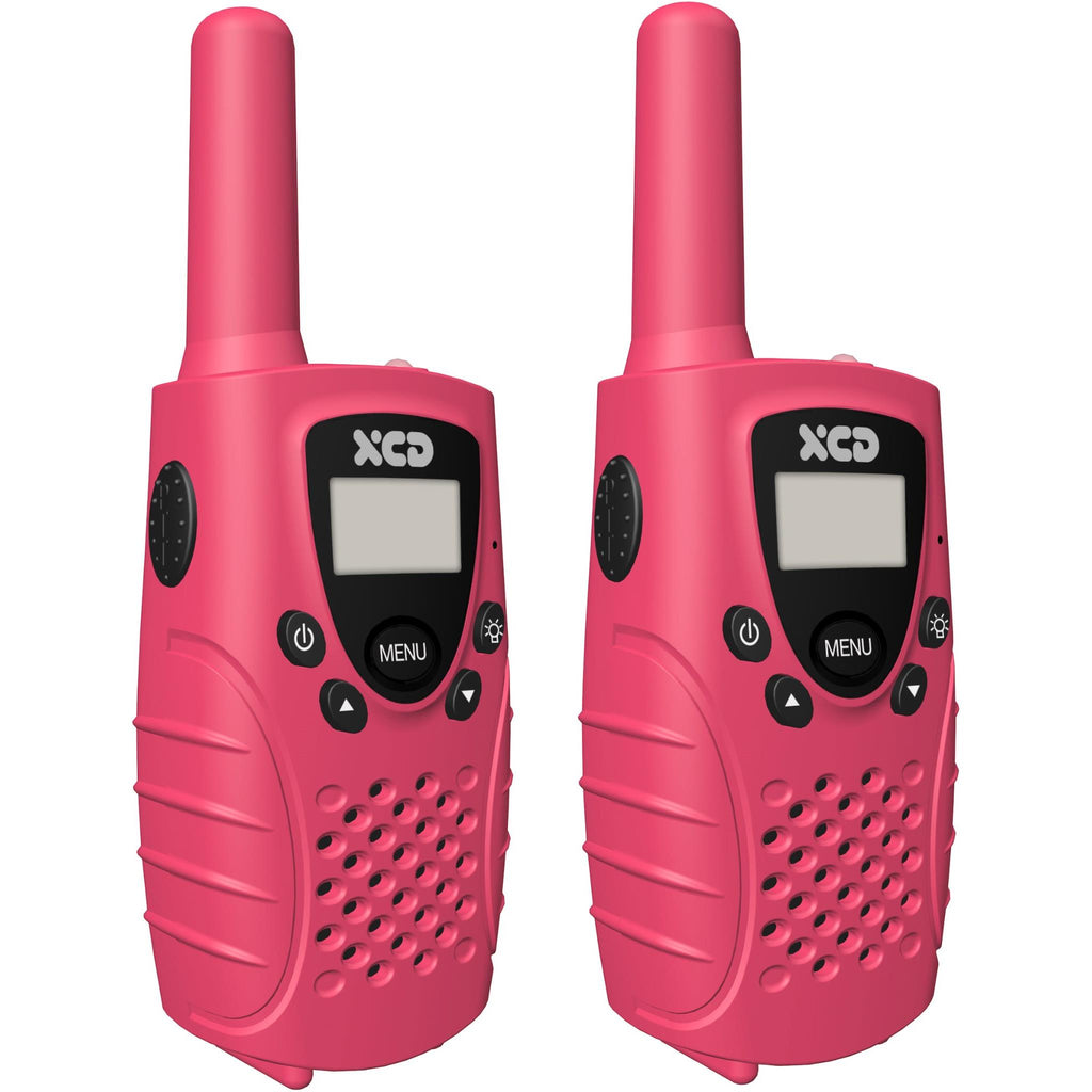 XCD 0.5W UHF CB Handheld Radio 2 Pack (Pink) JB HiFi