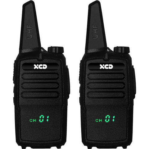 XCD 2W UHF CB Handheld Radio Trade Kit