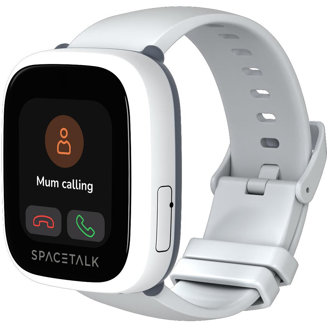 SPACETALK Loop Kids Smart Watch 4G (Frost) JB Hi-Fi