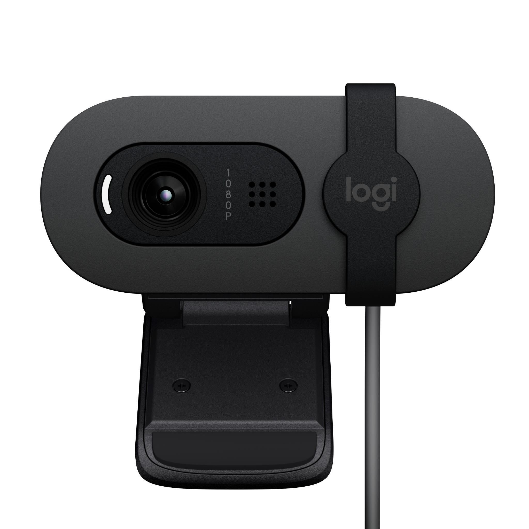 Logitech Brio 100 Full HD Webcam (Graphite) JB Hi-Fi