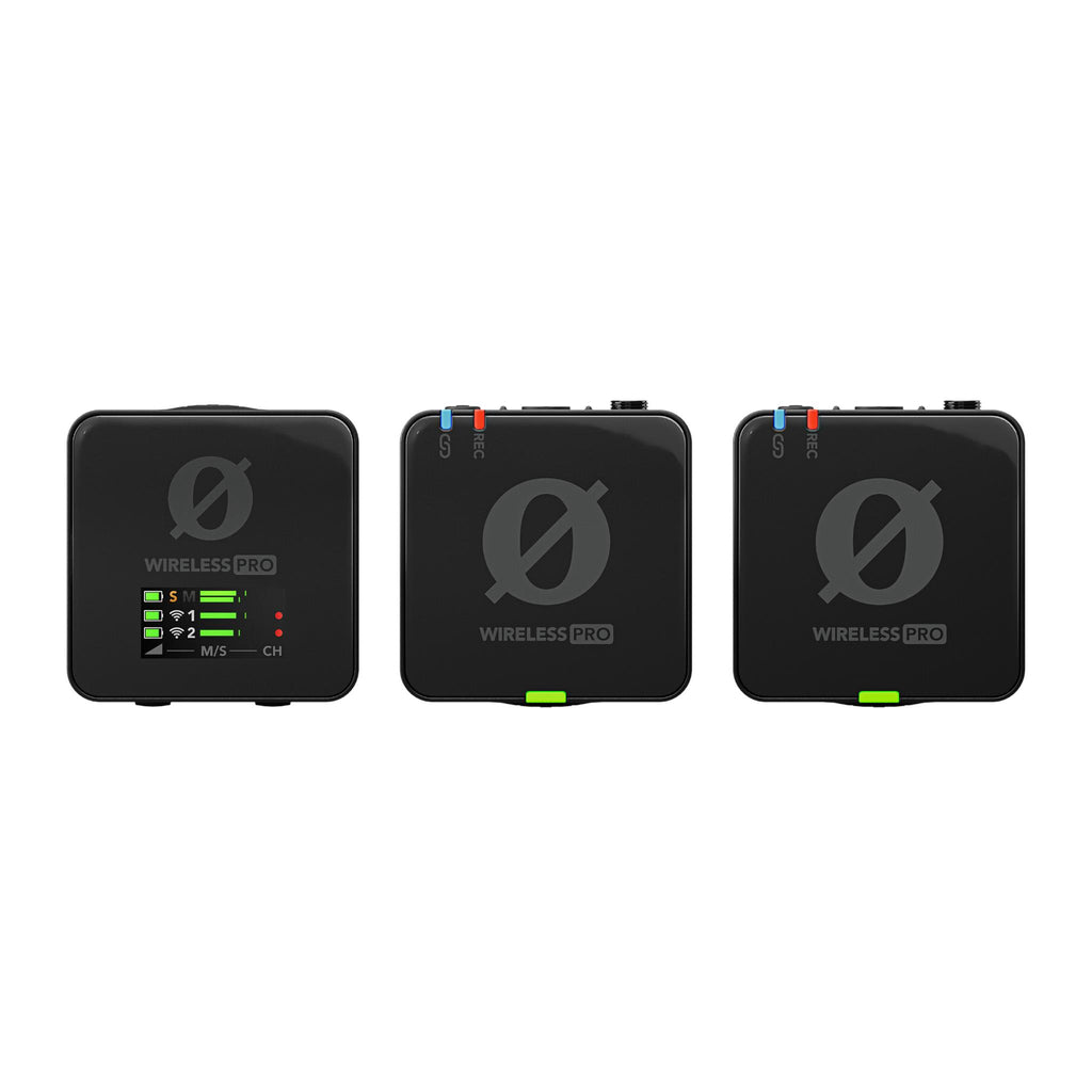 Rode Wireless Pro Dual Channel Compact Wireless Microphone System JB