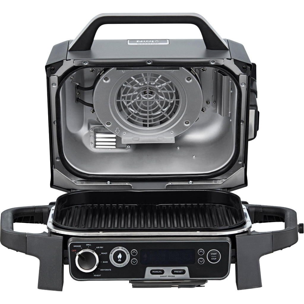 Ninja Woodfire Electric BBQ Grill & Smoker with Smart Probe JB HiFi