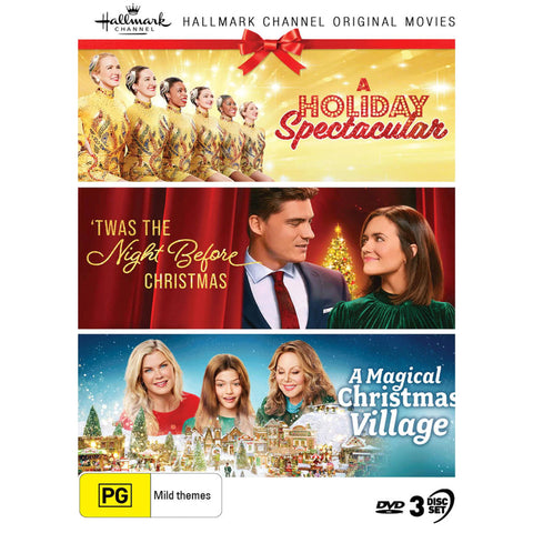 Hallmark Christmas Collection 34 (A Holiday Spectacular / Twas The Night Before Christmas / A Magical Christmas Village)