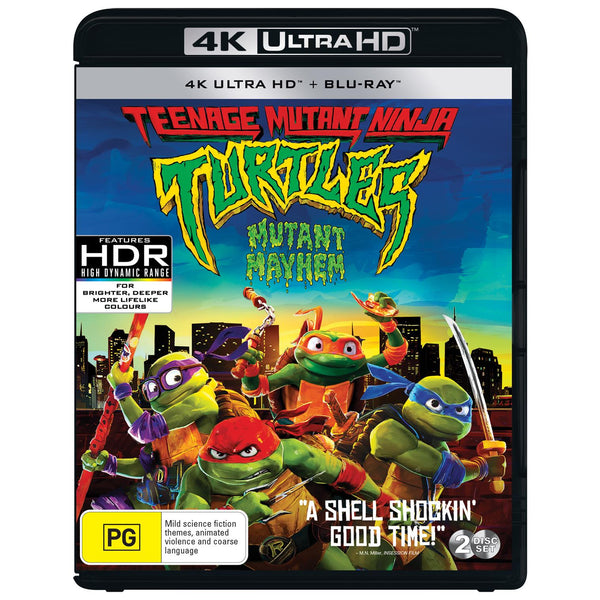 【中古】 3D Blu-ray Teenage Mutant Ninja Turtles 北米版 Teenage Mutant Ninja Turtles II 2K Restored Edition [Blu-ray