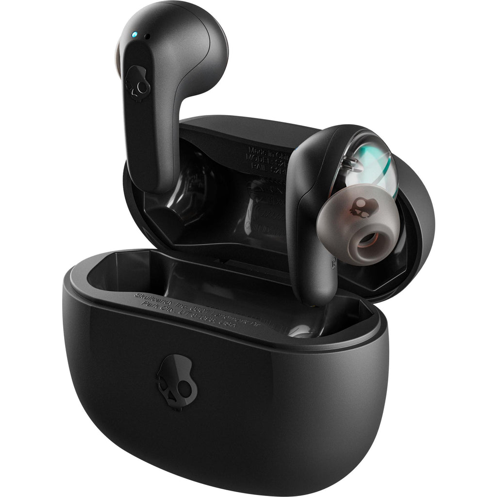 Skullcandy Rail True Wireless InEar Headphones (Black) JB HiFi