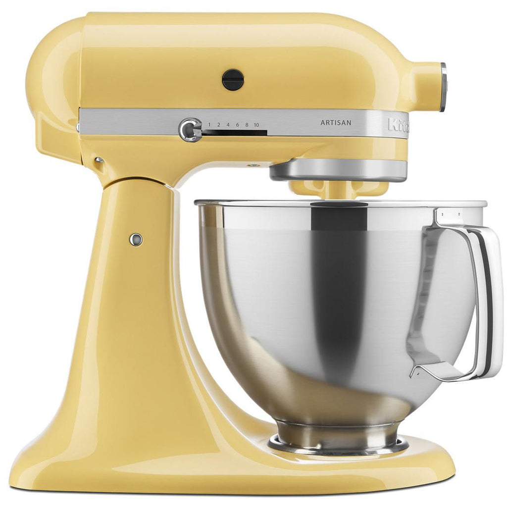 KitchenAid KSM195 4.8L Artisan Stand Mixer (Majestic Yellow) JB HiFi