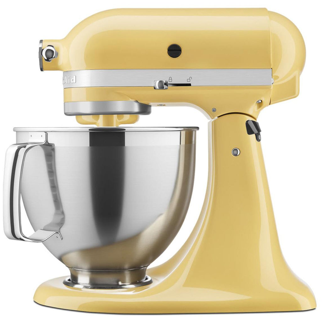KitchenAid KSM195 4.8L Artisan Stand Mixer (Majestic Yellow) JB HiFi