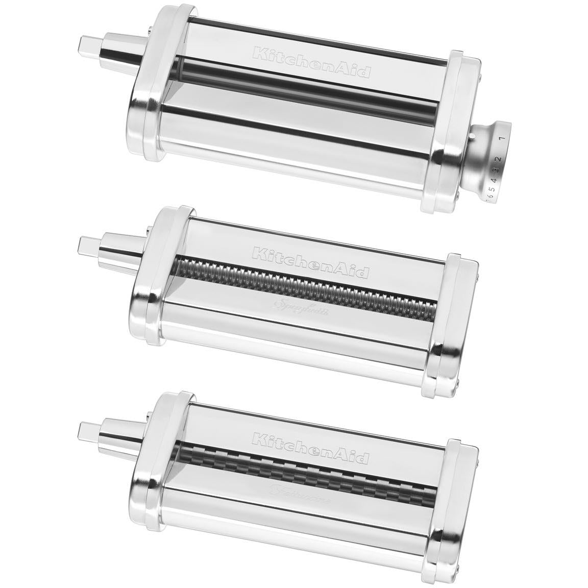 KitchenAid 3-Piece Pasta Roller Cutter Attachment JB Hi-Fi