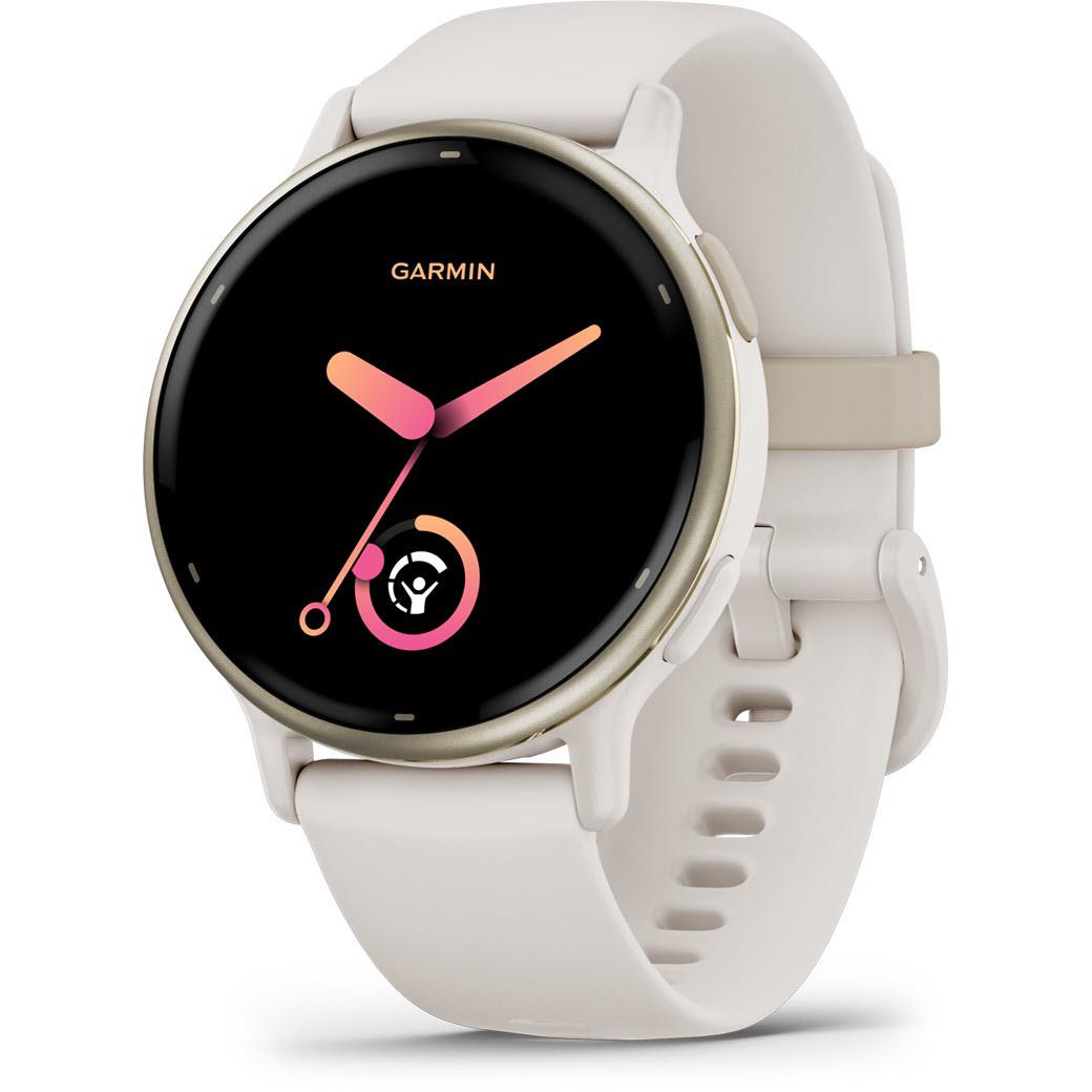Garmin VivoActive Smart Watch (Ivory/Cream Gold) JB Hi-Fi