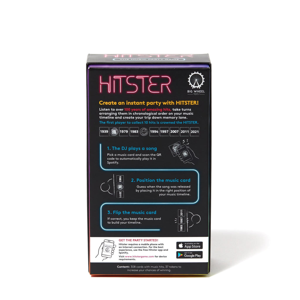 Hitster The Music Card Game JB HiFi