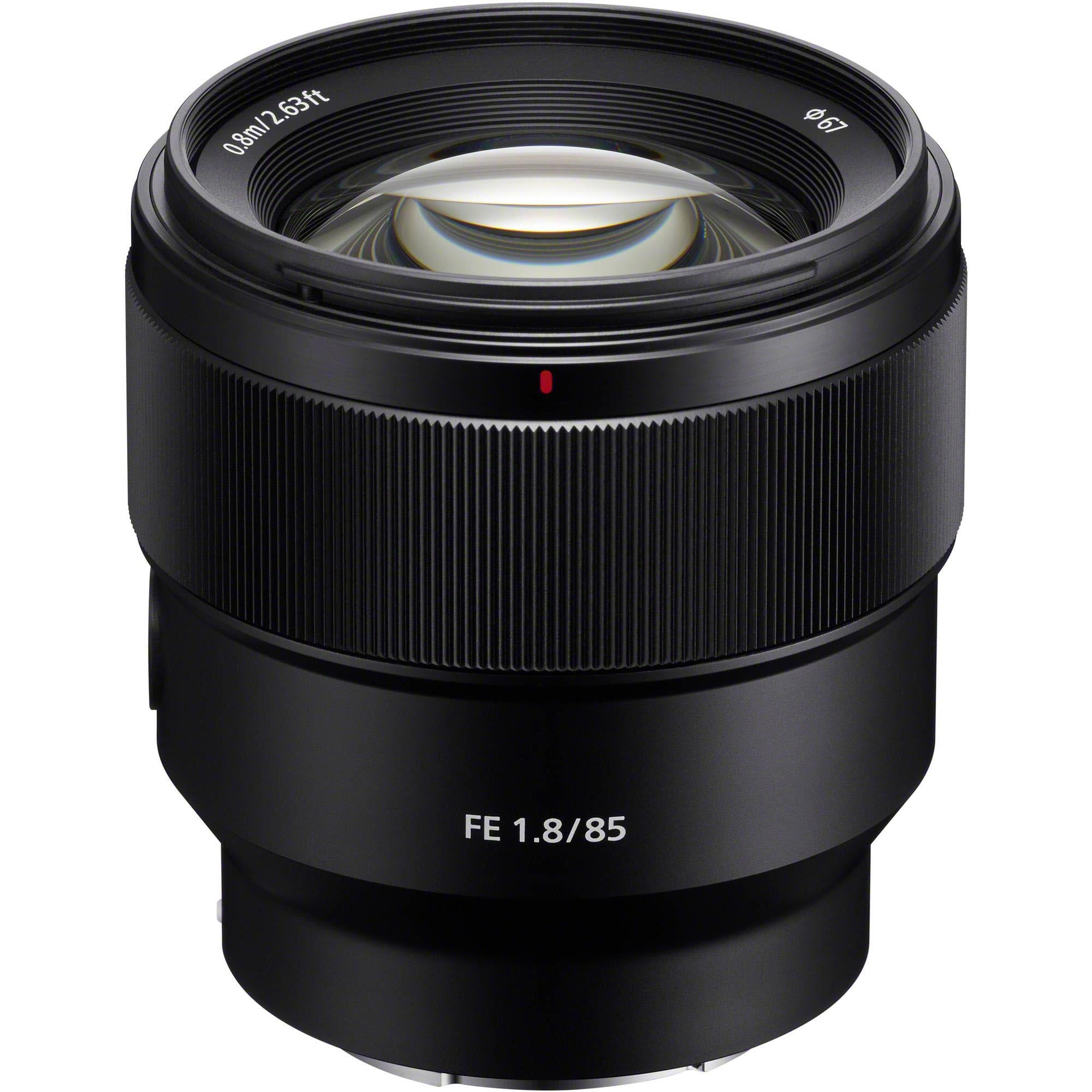 Sony SEL85F18 FE 85mm f/1.8 Camera Lens – image 1