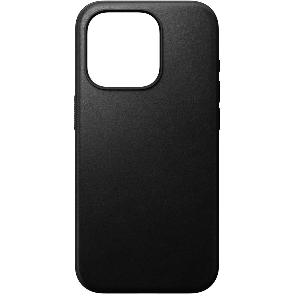 NOMAD Ecco Leather Case for iPhone 15 Pro (Black) - JB Hi-Fi
