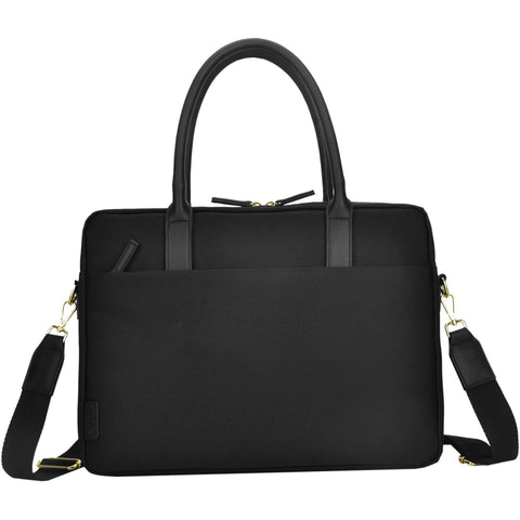 Generation Earth 14.1" Recycled Berlin Briefecase (Black)