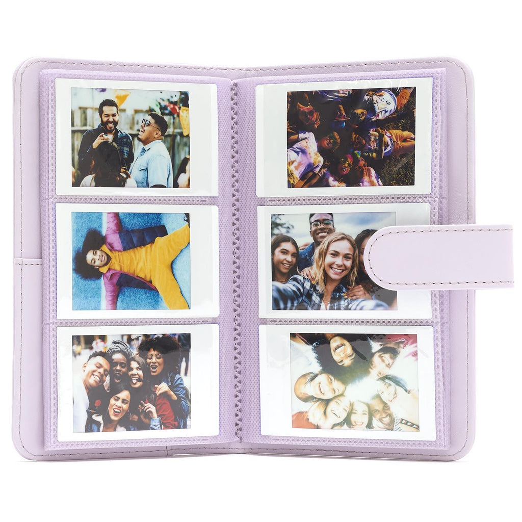 Fujifilm Instax Mini Film Photo Album (Lilac Purple) - JB Hi-Fi