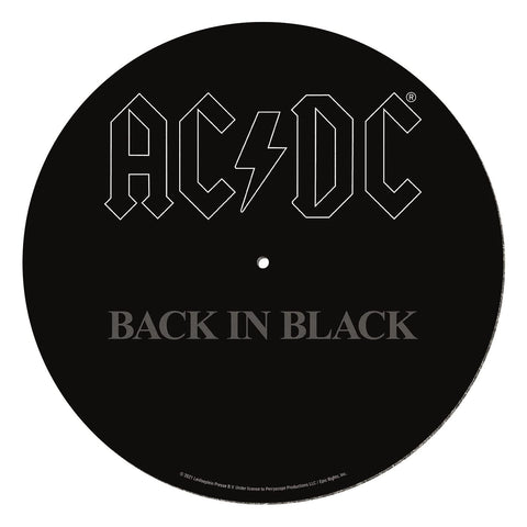AC/DC - Back In Black Vinyl Record Slipmat (LP)
