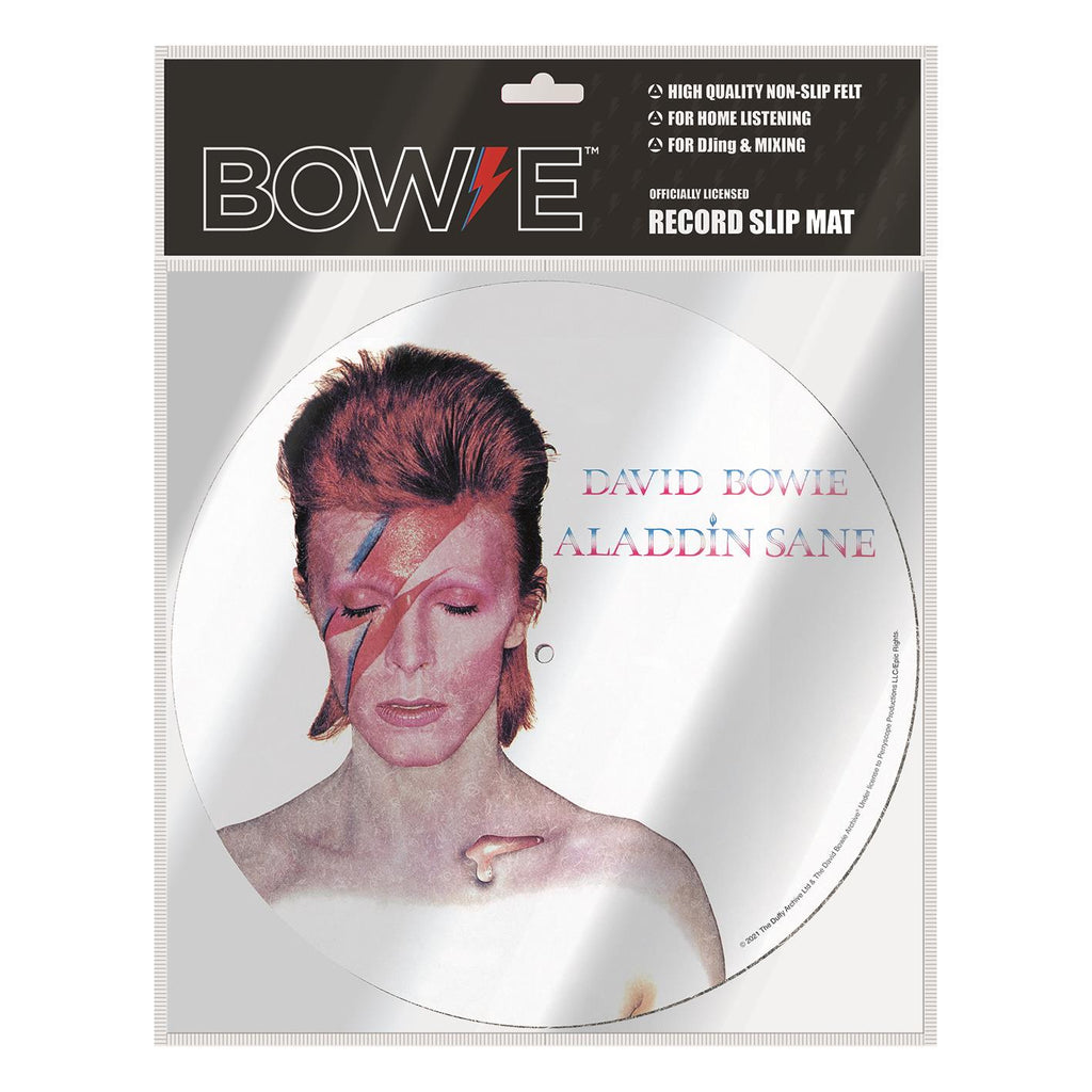 David Bowie - Aladdin Sane Vinyl Record Slipmat (LP) - JB Hi-Fi