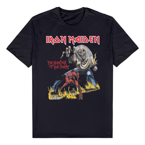 Iron Maiden - The Number Of The Beast T-Shirt (Medium)