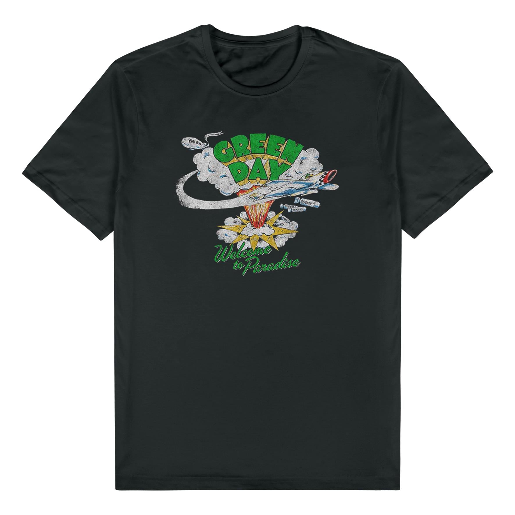 Green Day Welcome To Paradise T-Shirt (Large) JB Hi-Fi