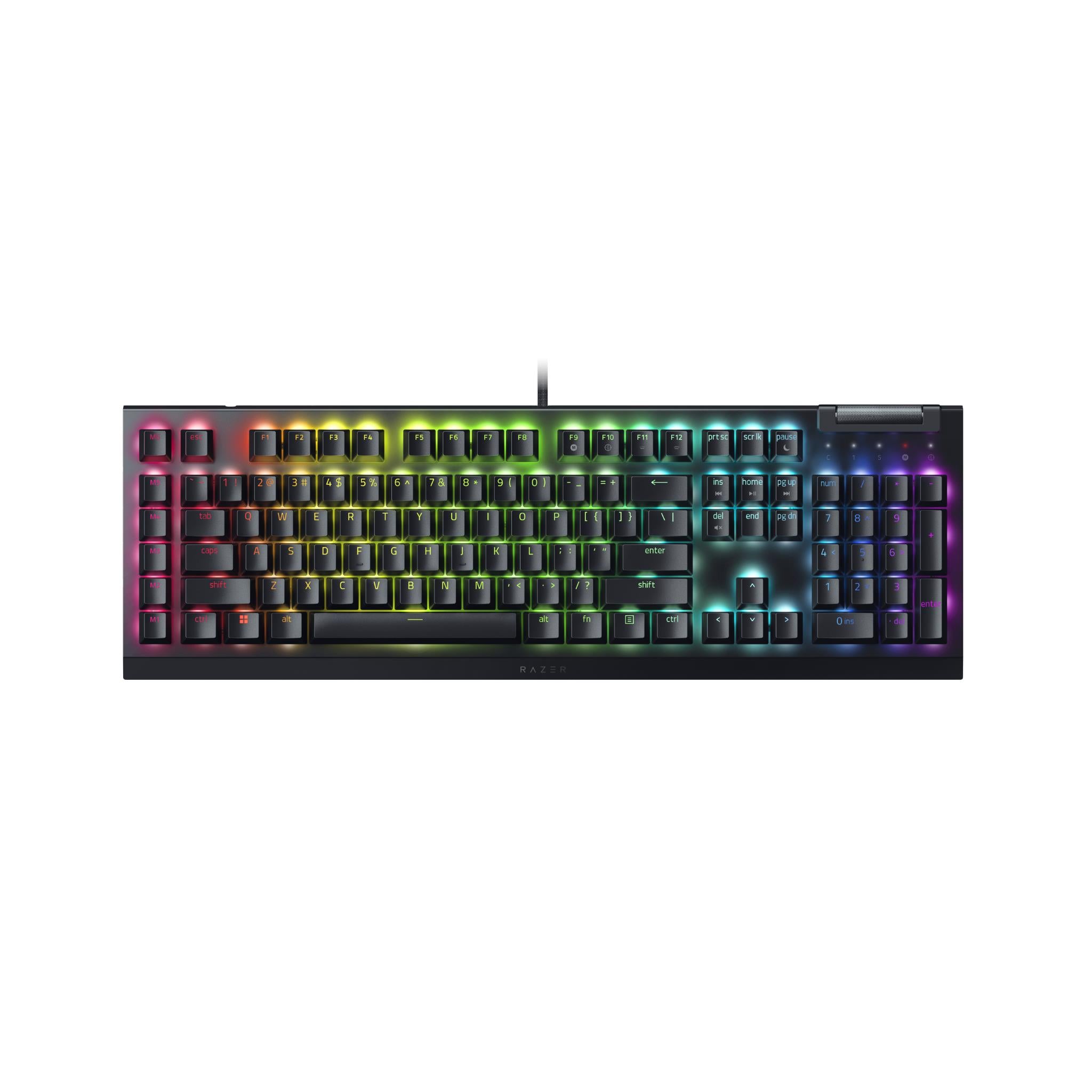 Razer BlackWidow V4 X Mechanical Gaming Keyboard (Green Switch