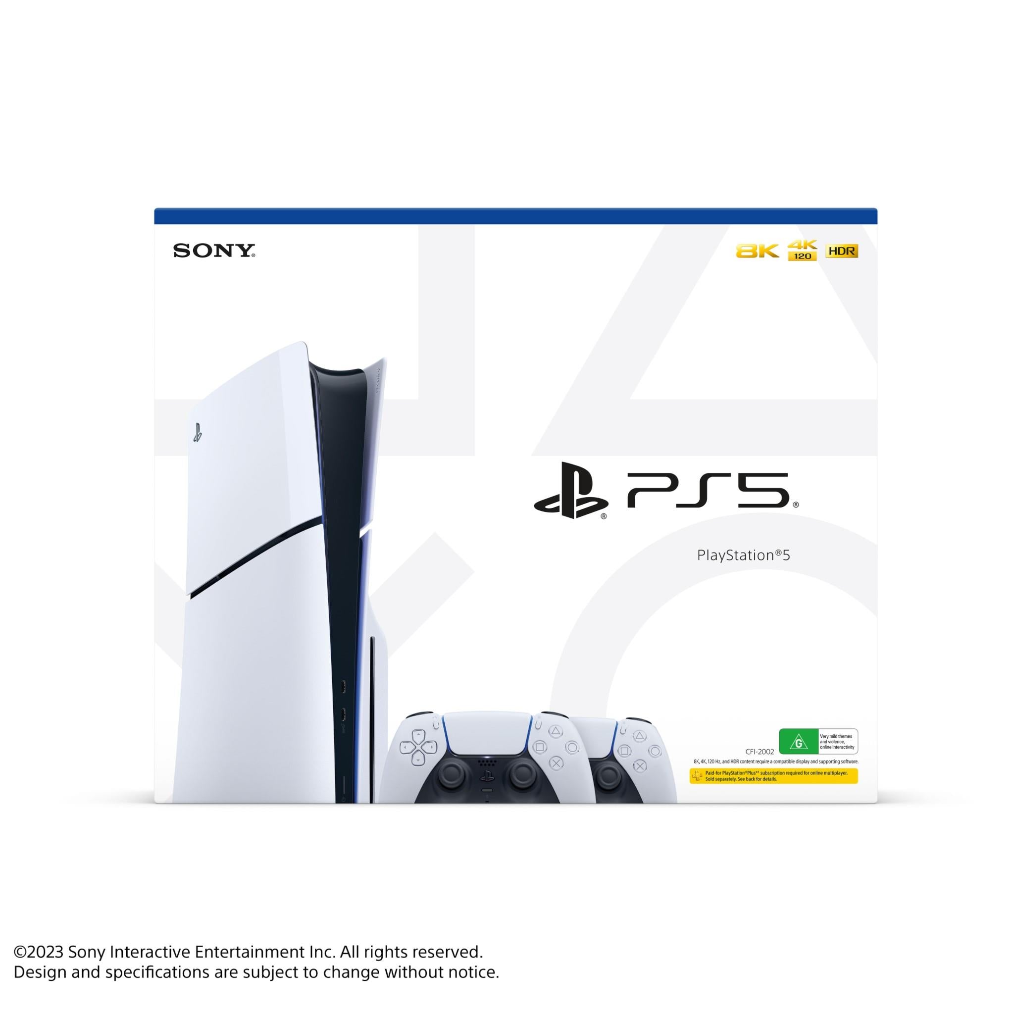 Sony PlayStation 5 PS5 Slim Ultra HD Blu-ray Edition Console (US