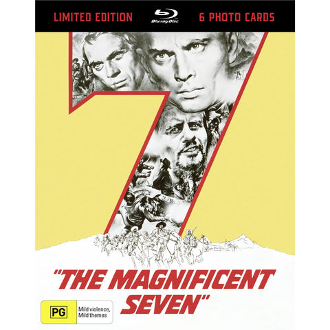 Magnificent Seven, The (1960) - Limited Edition Blu-Ray (Hard Slipcase & Art Cards)