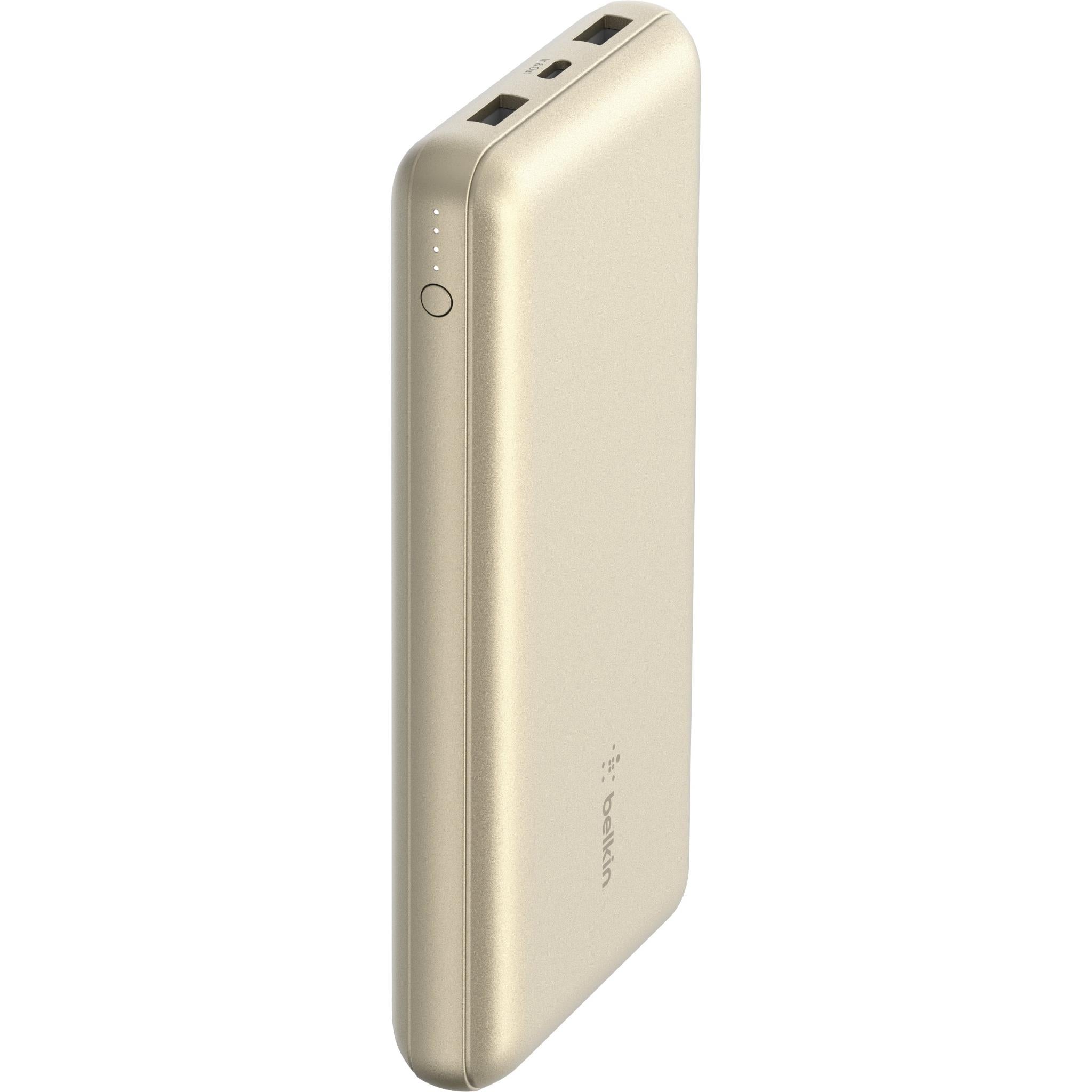 Belkin BoostUp Charge 15W 20K USB-C Power Bank (Gold) JB Hi-Fi