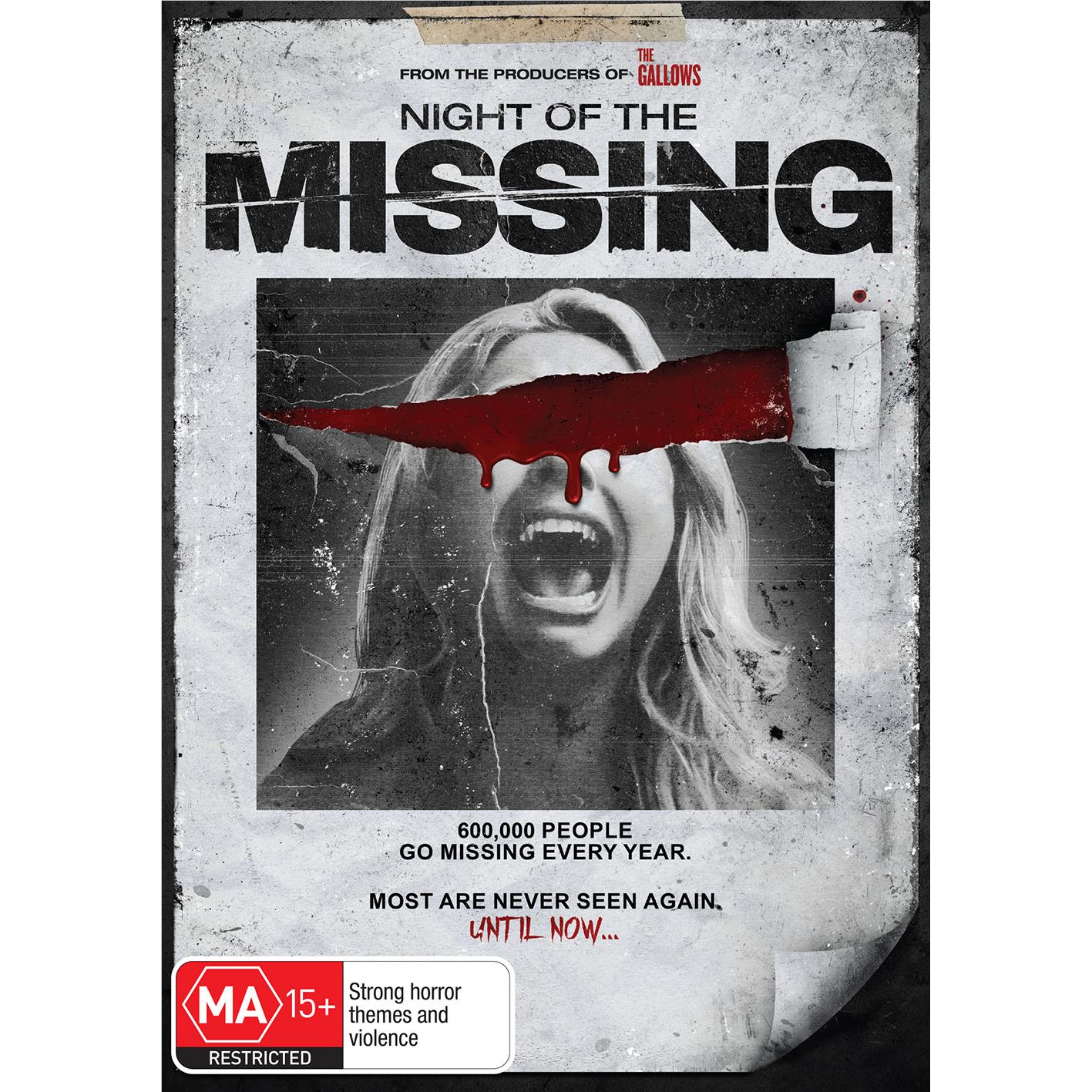 Night of the Missing DVD Release Date