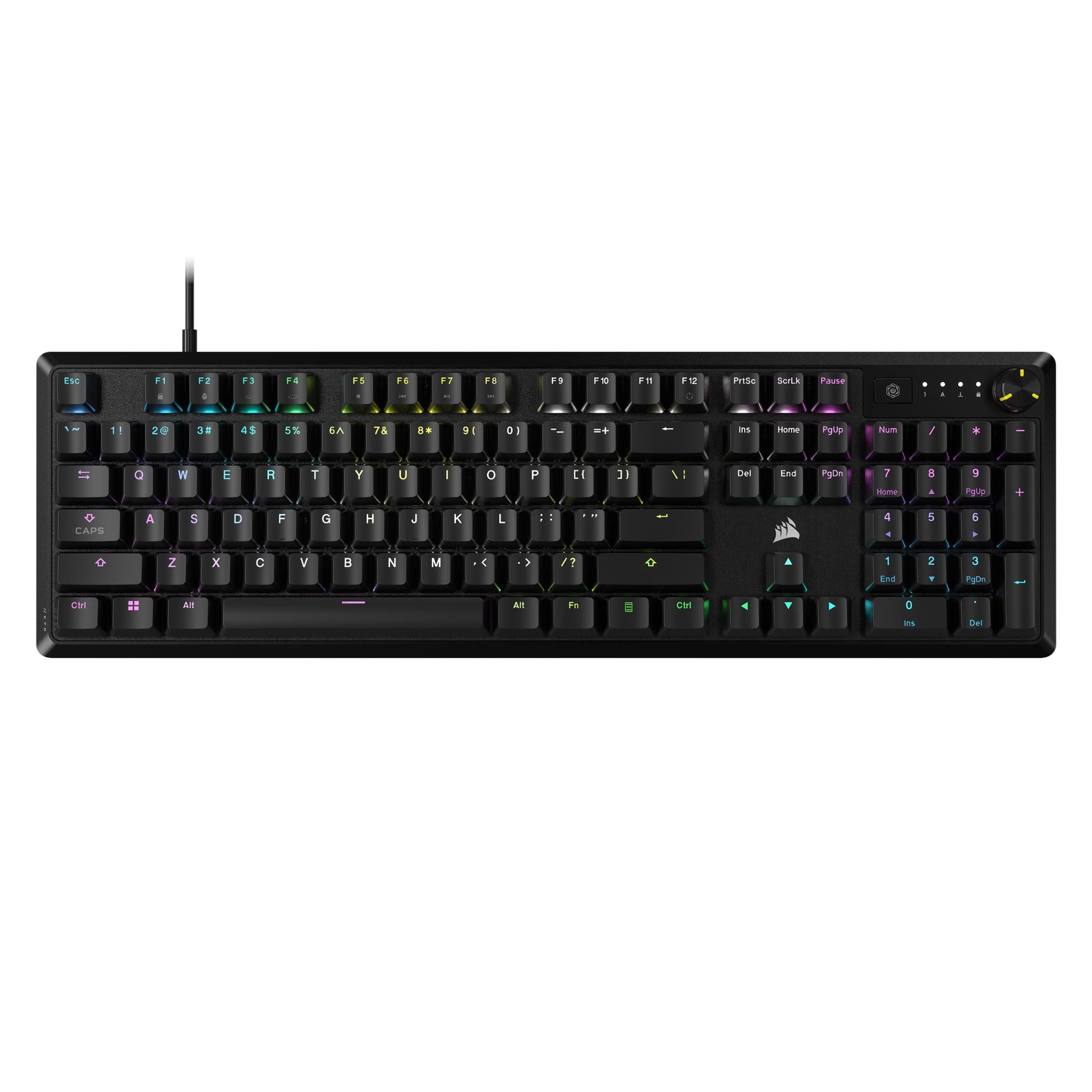 Corsair K70 CORE RGB Mechanical Gaming Keyboard Red Switch (Black