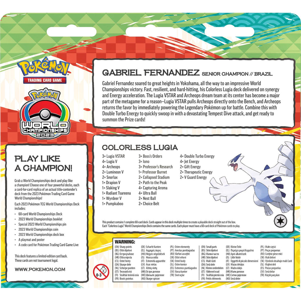 Pokemon Trading Card Game 2023 World Championships Deck JB HiFi