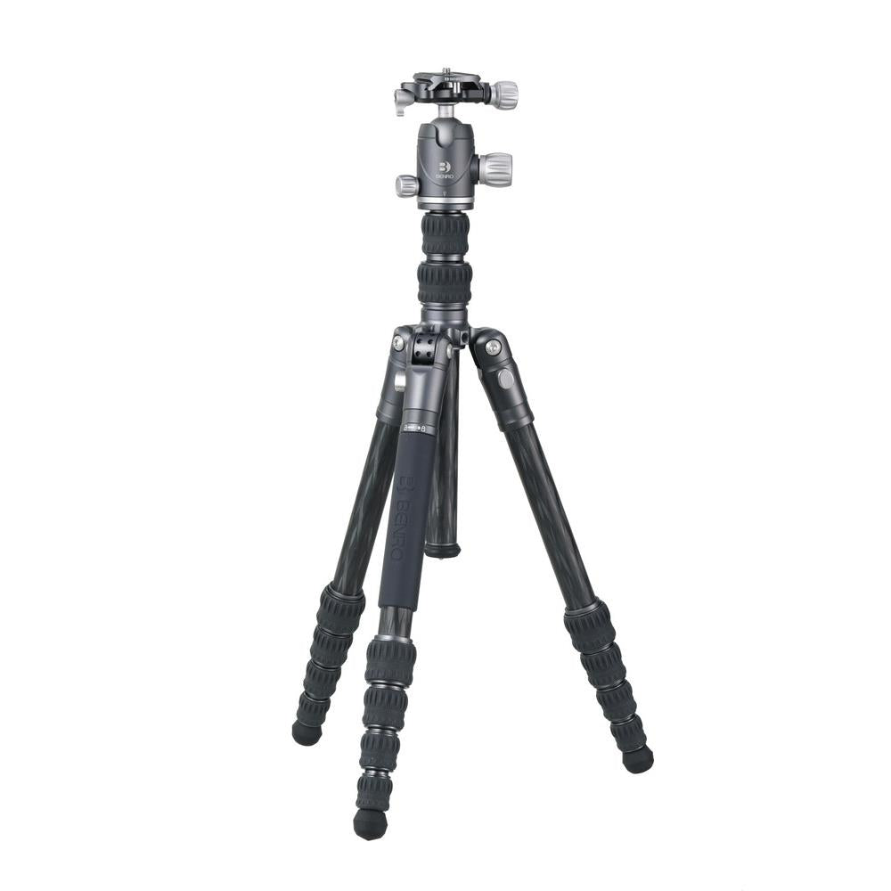 Benro Bat 05A Carbon Fibre Travel Tripod Kit with VX20 Ball Head JB HiFi