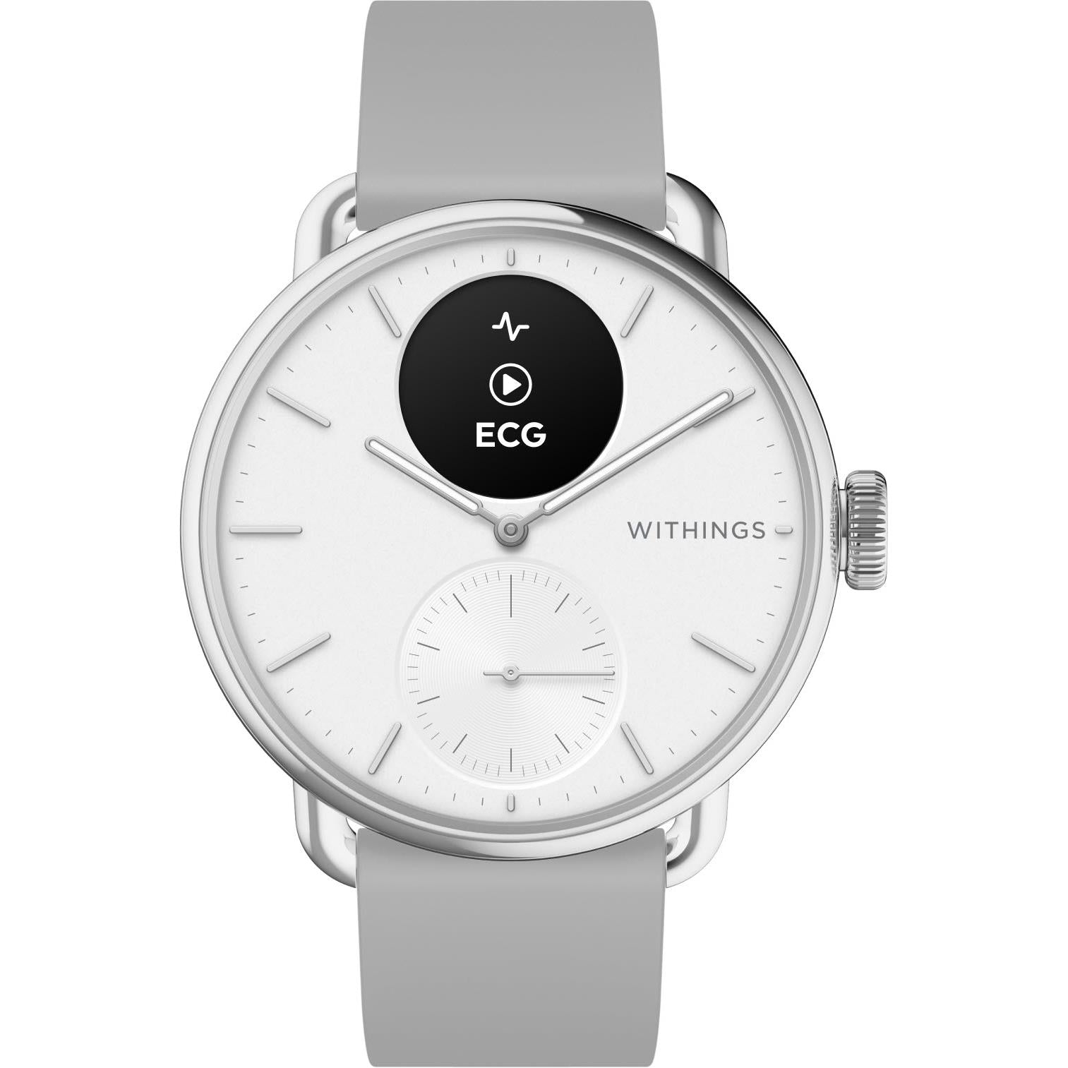 Withings ScanWatch 2 (White) [38mm] - JB Hi-Fi